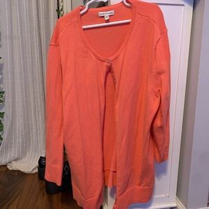 Women’s Coral Color Cardigan